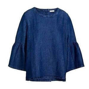 NWT $267 Rossopuro Italy Denim top . XS